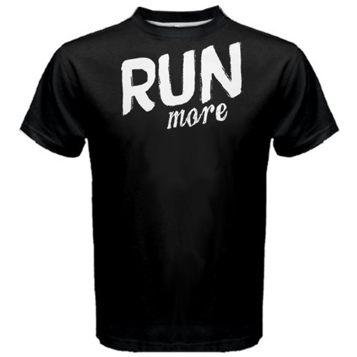 Run more - Men s Cotton Tee