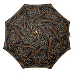 Trees Forests Pattern Straight Umbrellas by Amaryn4rt