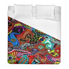 Vector Art Pattern Duvet Cover (full/ Double Size) by Amaryn4rt