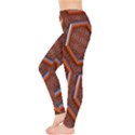 3d Abstract Patterns Hexagons Honeycomb Leggings  View3