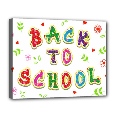 Back To School Canvas 14  X 11  by Amaryn4rt