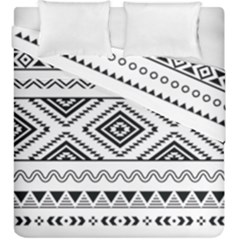 Aztec Pattern Duvet Cover Double Side (king Size) by Amaryn4rt
