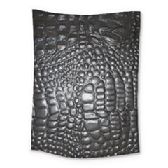 Black Alligator Leather Medium Tapestry by Amaryn4rt