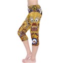 Chinese Dragon Pattern Capri Leggings  View3