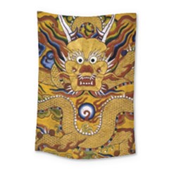Chinese Dragon Pattern Small Tapestry by Amaryn4rt