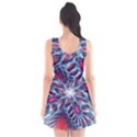 Creative Abstract Scoop Neck Skater Dress View2