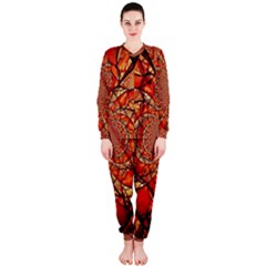 Dreamcatcher Stained Glass Onepiece Jumpsuit (ladies)  by Amaryn4rt