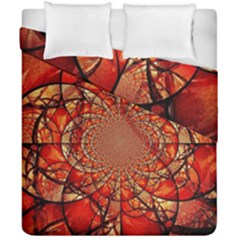 Dreamcatcher Stained Glass Duvet Cover Double Side (california King Size) by Amaryn4rt