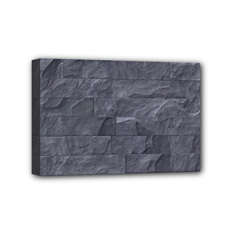Excellent Seamless Slate Stone Floor Texture Mini Canvas 6  X 4  by Amaryn4rt