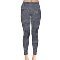 Excellent Seamless Slate Stone Floor Texture Leggings  by Amaryn4rt