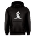 Black like a boss cat  Men s Pullover Hoodie View1