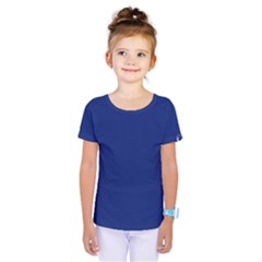 Bubbles Circle Blue Kids  One Piece Tee