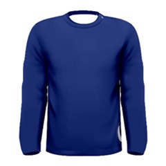 Bubbles Circle Blue Men s Long Sleeve Tee