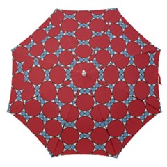 Circle Blue Purple Big Small Straight Umbrellas by Alisyart