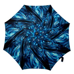 Blue Wave Hook Handle Umbrellas (Medium)