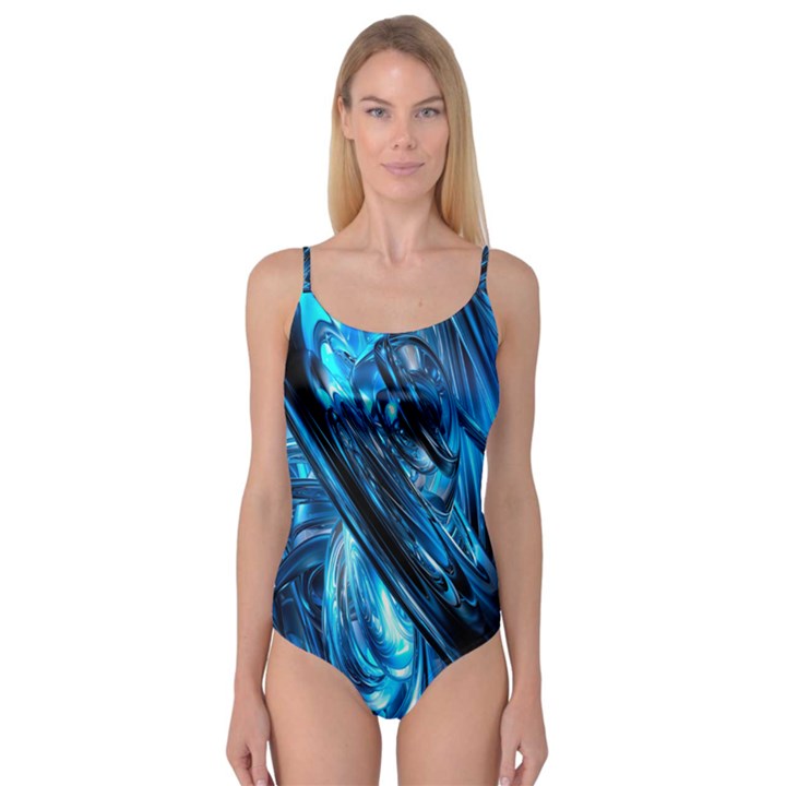 Blue Wave Camisole Leotard 