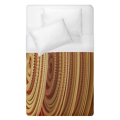 Circles Figure Light Gold Duvet Cover (Single Size)