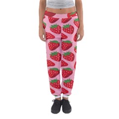 Fruitb Red Strawberries Women s Jogger Sweatpants by Alisyart