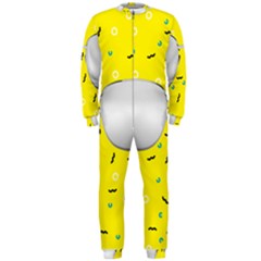 Glasses Yellow Onepiece Jumpsuit (men) 