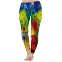 Green Jellyfish Yellow Pink Red Blue Rainbow Sea Classic Winter Leggings View4