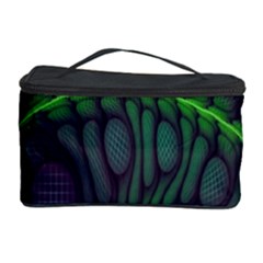 Light Cells Colorful Space Greeen Cosmetic Storage Case