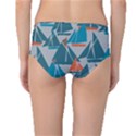 Ship Sea Blue Mid-Waist Bikini Bottoms View2