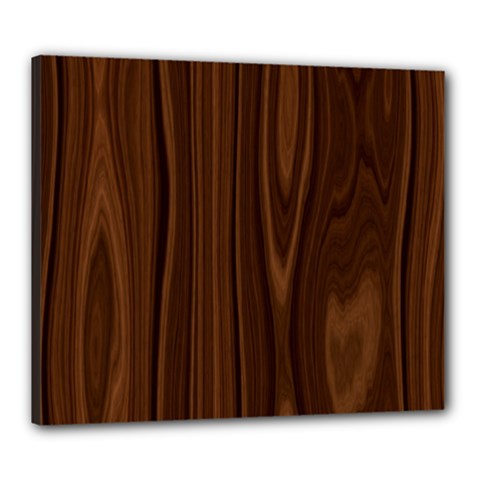 Texture Seamless Wood Brown Canvas 24  X 20 