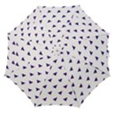 Triangle Purple Blue White Straight Umbrellas View1