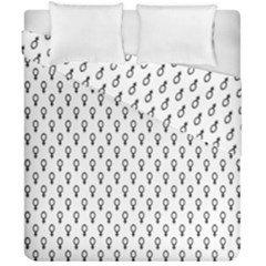 Woman Plus Sign Duvet Cover Double Side (california King Size)