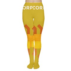 Animals Scorpio Zodiac Orange Yellow Women s Tights