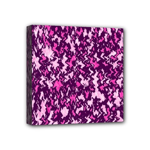 Chic Camouflage Colorful Background Mini Canvas 4  x 4 