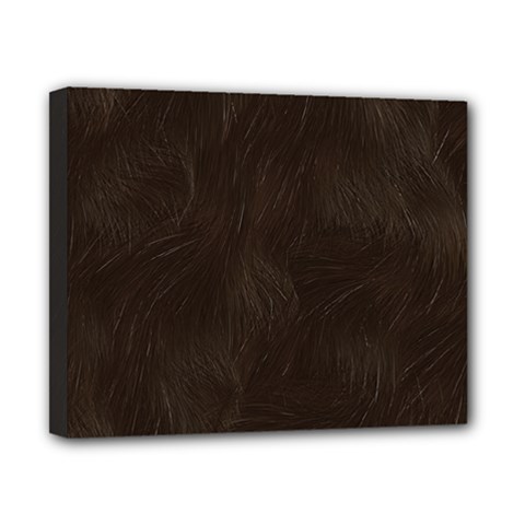 Bear Skin Animal Texture Brown Canvas 10  X 8 