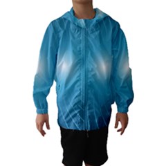 Dreams Sun Blue Wave Hooded Wind Breaker (kids) by Alisyart