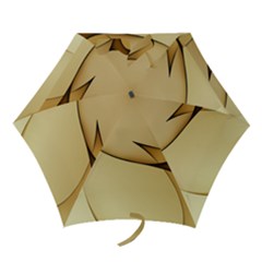 Edge Gold Wave Mini Folding Umbrellas