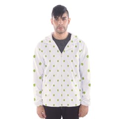 Green Spot Jpeg Hooded Wind Breaker (men)