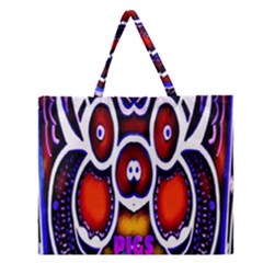 Nibiru Power Up Zipper Large Tote Bag