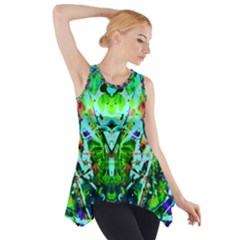 Eco Centered Side Drop Tank Tunic by AlmightyPsyche