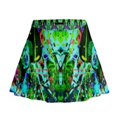 Eco Centered Mini Flare Skirt by AlmightyPsyche