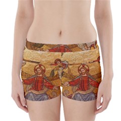 Gold Jesus Boyleg Bikini Wrap Bottoms by boho