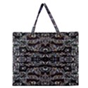 Black Diamonds Zipper Large Tote Bag View1