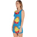 Easter Chick Sleeveless Bodycon Dress View2