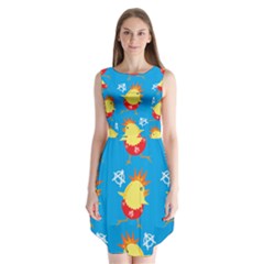 Easter Chick Sleeveless Chiffon Dress   by boho