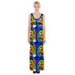 Zombies Maxi Thigh Split Dress by boho