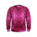 Pink Glitter Kids  Sweatshirt View1