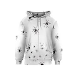 Spiders Kids  Zipper Hoodie by boho