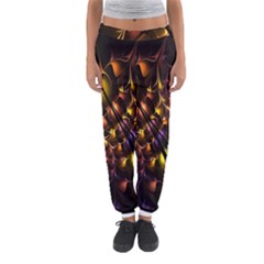 Art Design Image Oily Spirals Texture Women s Jogger Sweatpants by Simbadda