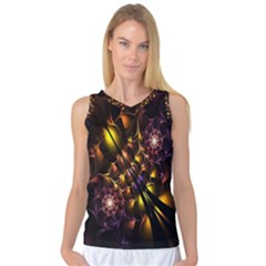 Art Design Image Oily Spirals Texture Women s Basketball Tank Top by Simbadda