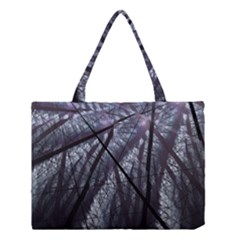 Fractal Art Picture Definition  Fractured Fractal Texture Medium Tote Bag by Simbadda