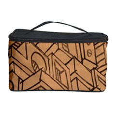 Mechanical Tech Pattern Cosmetic Storage Case by Simbadda