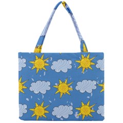 Sunshine Tech Blue Mini Tote Bag by Simbadda